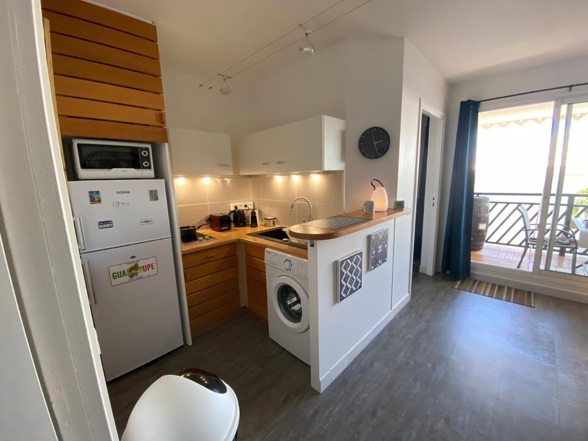 Ticarbets T3 - Residence Manganao - En Bord De Plage Сен-Франсуа Экстерьер фото