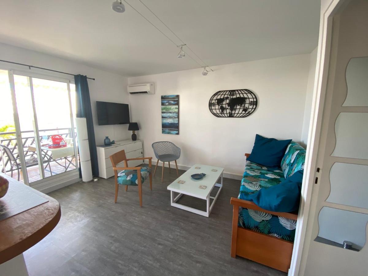 Ticarbets T3 - Residence Manganao - En Bord De Plage Сен-Франсуа Экстерьер фото